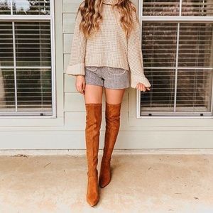 Like new Goodnight Macaroon OverTheKnee Boots! OTK